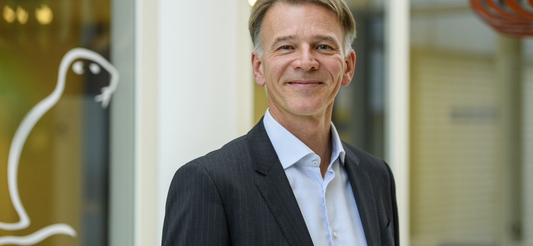 Porträt von Luc Leroy, Geschäftsführer von Kiwa. 