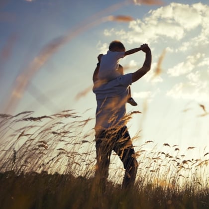 Kiwa - Father and child playing together