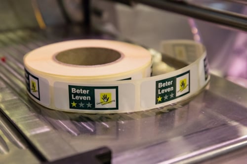 Beter Leven Keurmerk Stickers