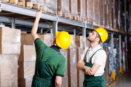Inspectie magazijnstellingen