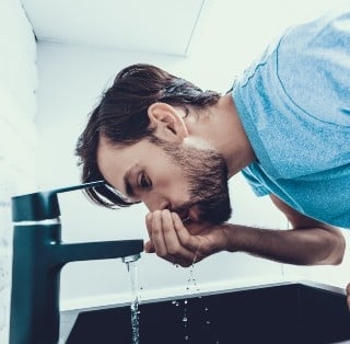 Boire de l'eau