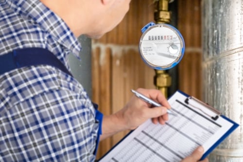 Electromagnetic flowmeter detector water pipeline