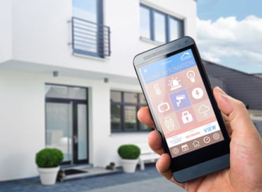 Internet of thing at home, controllable with your phone