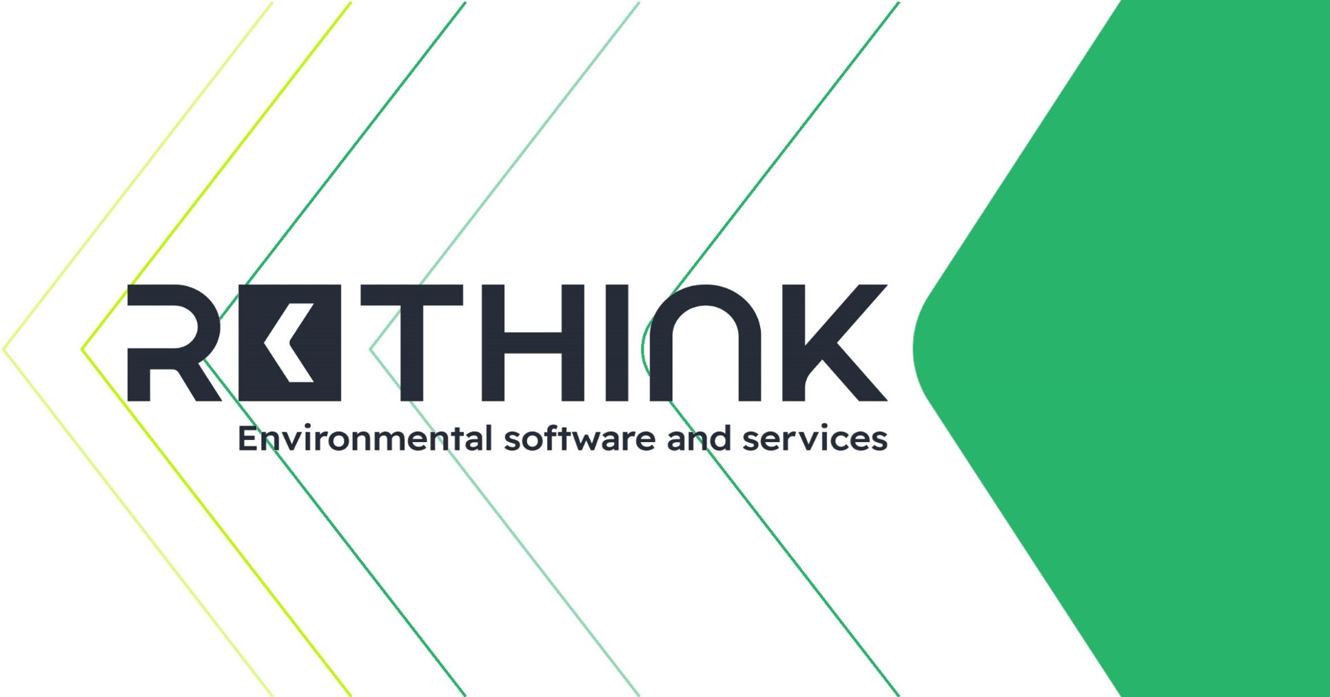 Logotyp för R<THiNK - webbapplikation för att beräkna miljö- och klimatpåverkan för byggprodukter. 