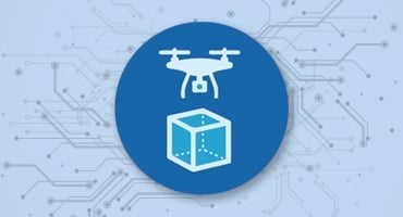 Illustration describing the 3D-models and drones.